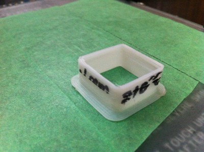 point 1mm, 1.1 Extrusion Multiplier with Fan cooling.JPG