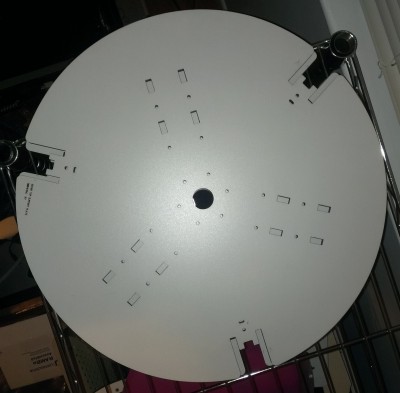 RostockMax two plates.jpg (1.98 MiB) Viewed 15261 times Top and base plate stacked.
