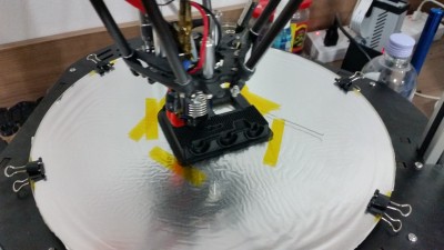 Here is my quick starting tape job. Judging from the outcome, it probably would have held, but I wasn't taking any chances.