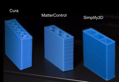 Cura_MatterControl_Simplify3D.jpg (319.5 KiB) Viewed 18320 times Z-Ribbing compared with different slicers. Heated bed at 60c.
