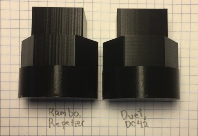 IMG_0161.jpg (63.42 KiB) Viewed 20251 times Left: Rambo w Repetier, Right: Duet w DC42