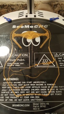 20170207_204717.jpg (171.94 KiB) Viewed 26855 times Auto calibrated Hot bed, hot nozzle. No elements in/on or near the printer were physically moved out of place. One end is squished (z tower) the other end is to high above the plate (x/y towers).