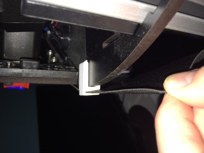 Side view installed