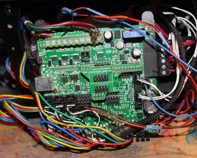 Ugly burnt heated bed connector