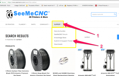Submit Support Ticket.png (278.98 KiB) Viewed 16411 times SeeMeCNC-support-request-ticket