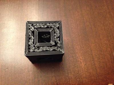 Calibration cube first print.JPG (2.96 MiB) Viewed 11747 times First print, probably with delta arm blues though