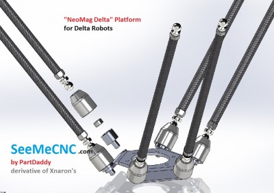 SeeMeCNC NeoMag Delta Platform Assembly.jpg (149.79 KiB) Viewed 20015 times NewMag Delta Robot Platform Assembly