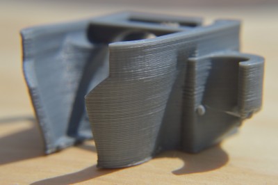 Close up of the print