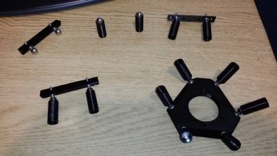 Made the magnetic arm effector(s) and cups.  I now have one set up for the E3D and another for the stock hot end.