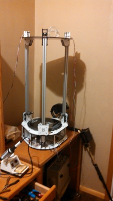 I wish that the extruded parts had a wider holes, I'm still going to add a Dehumidifier but, I'll just go  around.