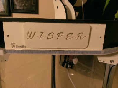 IMG_20140724_214055.jpg (1.45 MiB) Viewed 20770 times She printed her own name tag! If you click the photo for full res, you may note the tiny dots between her acronym ;)