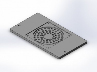 Knocked out the replacement side panel with fan mount in CAD tonight. Waiting for a 9 hour print to finish so I can give this a try and see if I can mount the new fans tomorrow night.