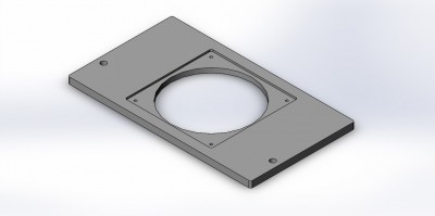 Fan side. Front side is plain.