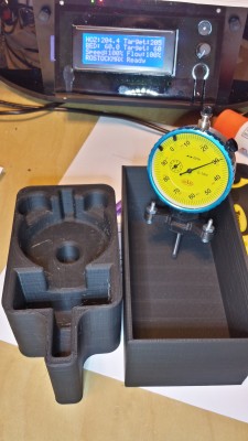 Box and insert for calibration dial.