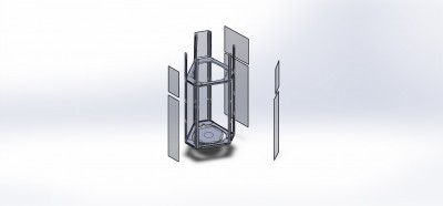 Build area mockup R2.JPG (146.95 KiB) Viewed 20184 times I am almost finished with my total enclosure. Goes from the build plate to above the filament area. Will have peltier dehumidifier and heater controlled by an Arduino.