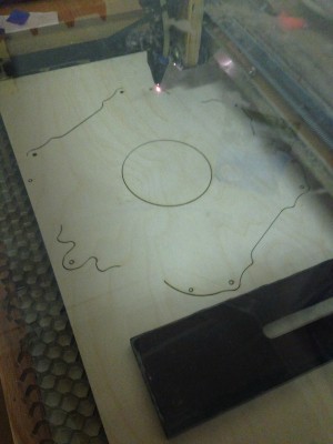 Bed plate getting cut out