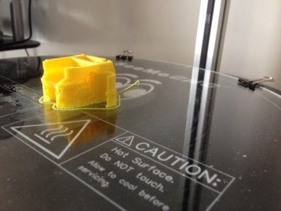First Print, Kisslicer and Supports!