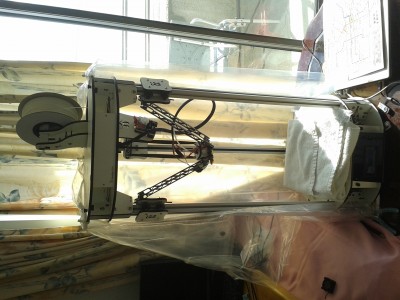 Rostock with heat retention curtains