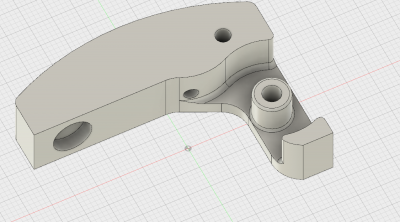 V2 arm (opposite side, beefed up a bit in the corner)