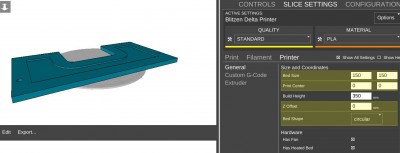 The part is approx 7.875&quot; x 4.5&quot; (200 x 114.3)- it should fit on a max right?