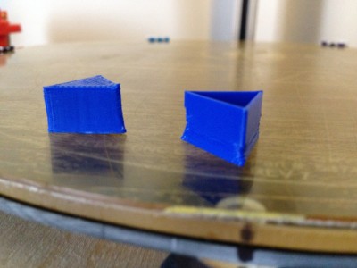 2015-02-09 13.00.06.jpg (1.56 MiB) Viewed 17148 times Again not the best of pictures. It does show the benefits of ABS cooling on the left part though. Sped up to 300% speed (Cura slowed it down) and so I turned on the layer fan to 50%