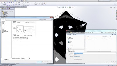 1.00in Cube Test - SolidWorks Settings
