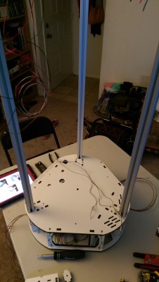 Towers up! They went in pretty smooth, no wiggling needed.