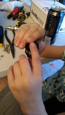 And with the idler bearings...