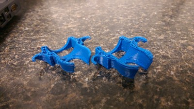 Printed PEEK fan shroud failures.