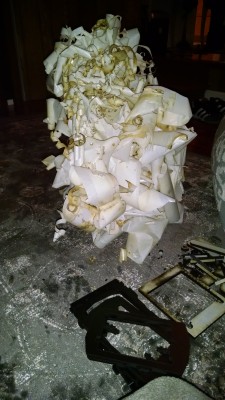 so much tape.